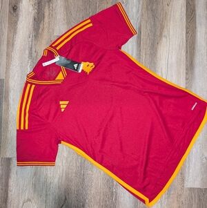 Adidas Roma 23/24 Home Soccer Jersey